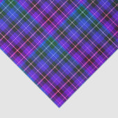 Tissue Christmas grün lila kariert Seidenpapier (Ausschnitt)