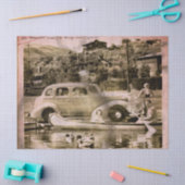 Tissue for Retro Vacation Time Seidenpapier (Basteln)