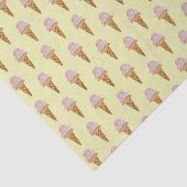 Tissue (gelb) seidenpapier (Ausschnitt)