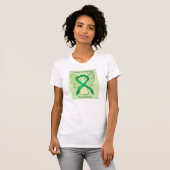 Tissue Green Awareness Ribbon Shirt (Vorne ganz)