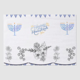 Tissue Hanukkah moderner Minimalist Seidenpapier