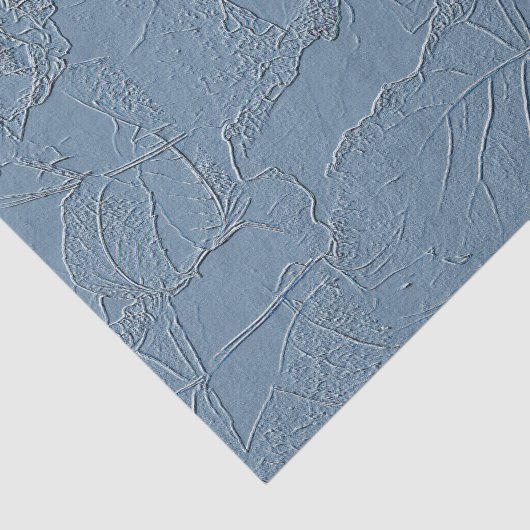 Tissue has an embossed look of leaf leave design  seidenpapier (Ausschnitt)