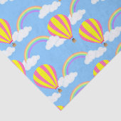 Tissue (Hot Air Balloon) - Blue Background Seidenpapier (Ausschnitt)