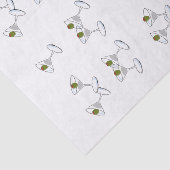 Tissue Martini Glasses Seidenpapier (Ausschnitt)