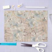 Tissue oder Decoupage Paper Collage of Music Sheet Seidenpapier (Handwerk)