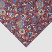 Tissue oder Decoupage-Papier - Boho Bold Floral Ro Seidenpapier (Ausschnitt)