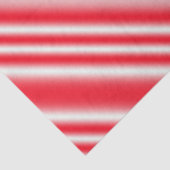 Tissue of Red & White Candy Cane Striped Tissue Seidenpapier (Ausschnitt)