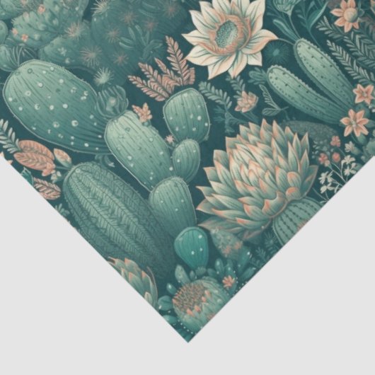 Tissue of Vibrangs Cactus Dreams Seidenpapier (Ausschnitt)