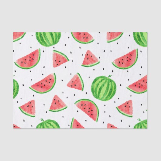 Tissue of Watermelon - Red Seidenpapier (Vorderseite)