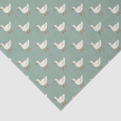 Tissue Paper (25cm x 38cm) - Cute Ducks Pattern Seidenpapier (Ausschnitt)