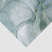 Tissue Paper (25cm x 38cm) - Mint Pattern Seidenpapier (Ausschnitt)