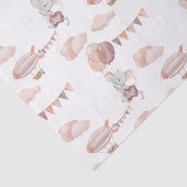 Tissue Paper (25cm x 38cm) - Mouse With Balloons Seidenpapier (Ausschnitt)