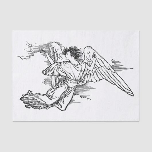 Tissue Paper ANGEL Seidenpapier (Vorderseite)