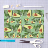 Tissue Paper Avocados Seidenpapier (Handwerk)