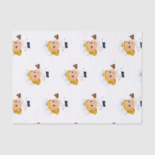 Tissue Paper Baker Cupcakes Seidenpapier (Vorderseite)