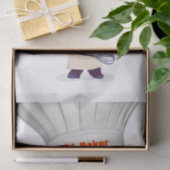 Tissue Paper Bakery Koch Frühstück Eier Seidenpapier (Geschenk)