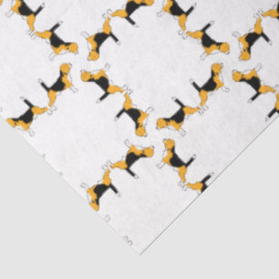 Tissue Paper Beagle Hunde Seidenpapier