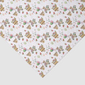 Tissue Paper - Bears, Balloons & Berries Pattern Seidenpapier (Ausschnitt)