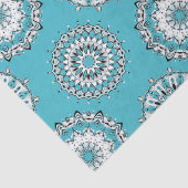 Tissue Paper (Blaue Mandalase) Seidenpapier (Detail)