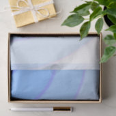 Tissue Paper (Blaue Wirbel) Seidenpapier (Geschenk)