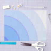 Tissue Paper (Blaue Wirbel) Seidenpapier (Handwerk)