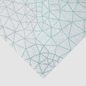 Tissue Paper (Blaues geometrisches Gewebe) Seidenpapier (Ausschnitt)