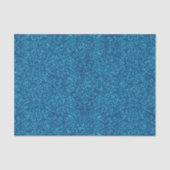 Tissue Paper (Blaues Glitzer) Seidenpapier (Vorderseite)