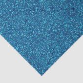 Tissue Paper (Blaues Glitzer) Seidenpapier (Ausschnitt)