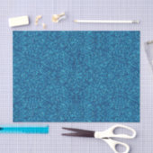 Tissue Paper (Blaues Glitzer) Seidenpapier (Handwerk)