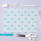 Tissue Paper Blue Angel Wings Seidenpapier (Handwerk)