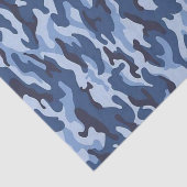Tissue Paper Blue Army Seidenpapier (Ausschnitt)