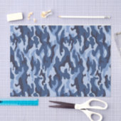 Tissue Paper Blue Army Seidenpapier (Handwerk)