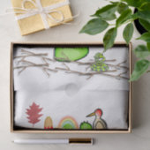 Tissue Paper Cactus Bird Seidenpapier (Geschenk)