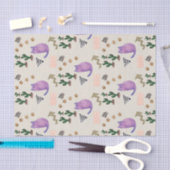 Tissue Paper Cat Fish Cactus Meow Paws Seidenpapier (Handwerk)