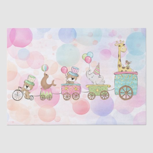 Tissue Paper Circus Animes Seidenpapier (Vorderseite)