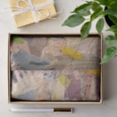 Tissue Paper Collage Mixed Media Tissue Seidenpapier (Geschenk)