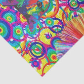 Tissue Paper Colorful Forward Cat Seidenpapier (Ausschnitt)