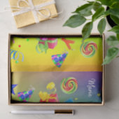 Tissue Paper Colorful Happy Birthday Seidenpapier (Geschenk)