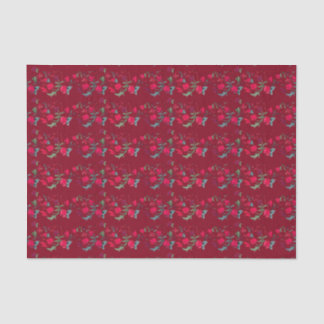 Tissue Paper Deep Red Wassail Seidenpapier