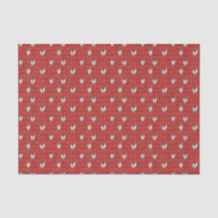 Tissue Paper des HERZ-STRICKS Seidenpapier