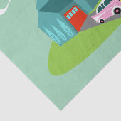 Tissue Paper für das Gewebe von Vorstadtwohnungen Seidenpapier (Ausschnitt)