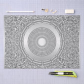 Tissue Paper für den Silver-Glitzer Seidenpapier (Handwerk)
