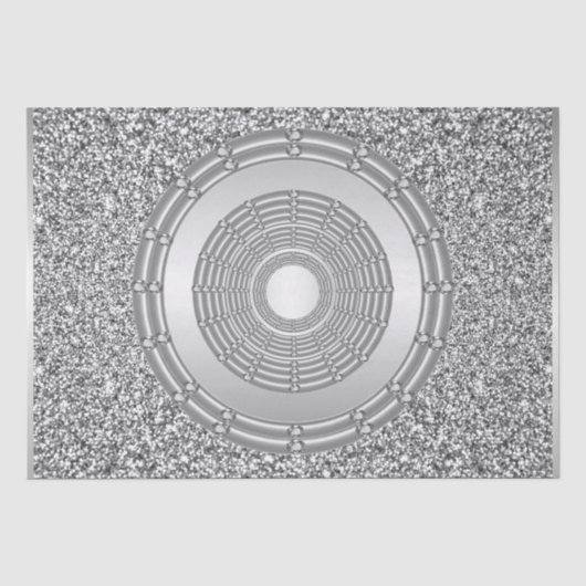 Tissue Paper für den Silver-Glitzer Seidenpapier (Vorderseite)