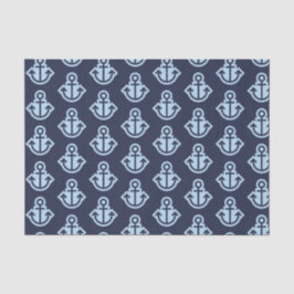 Tissue Paper für Navy und Light Blue Anchors Seidenpapier