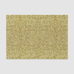 Tissue Paper (Gold-Glitzer) Seidenpapier