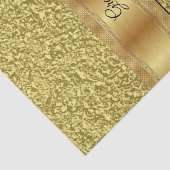 Tissue Paper Gold Seidenpapier (Ausschnitt)