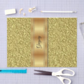 Tissue Paper Gold Seidenpapier (Handwerk)