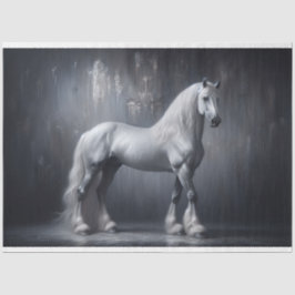 Tissue Paper Graues Majestic Horse Decoupage Tissu Seidenpapier