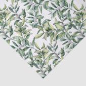 Tissue Paper "Green Tropical Foliage Blätter" Seidenpapier (Detail)