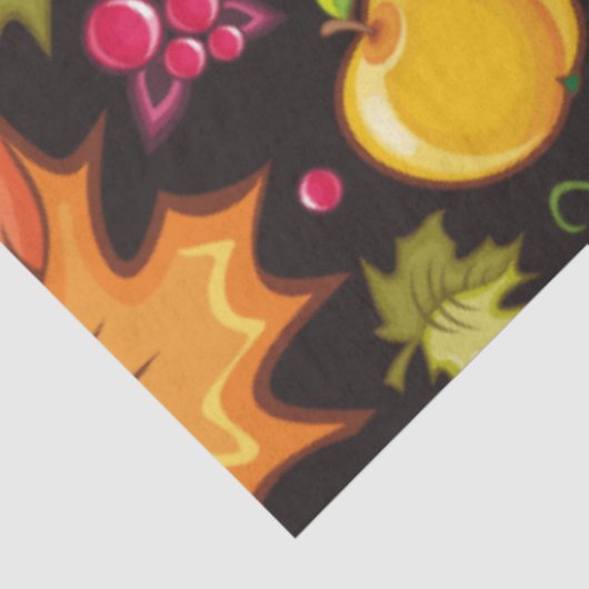 Tissue Paper Herbst Berries | Herbstzettel Seidenpapier (Ausschnitt)